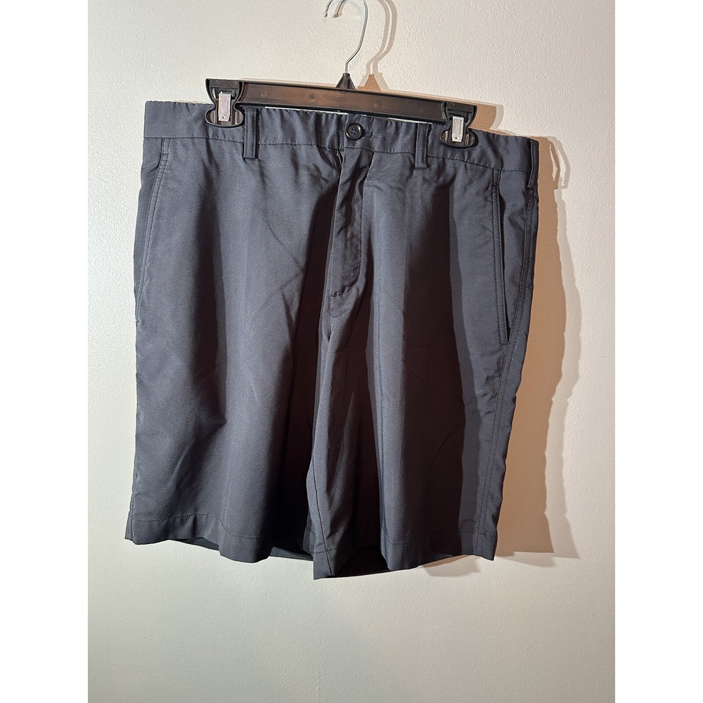 Nike Golf Dri-FIT Performance Polyester Stretch Black Golfing Shorts Size 34